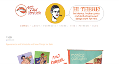 Desktop Screenshot of eatyourlipstick.com
